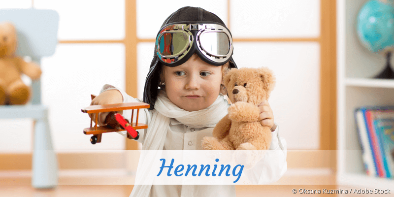 Baby mit Namen Henning