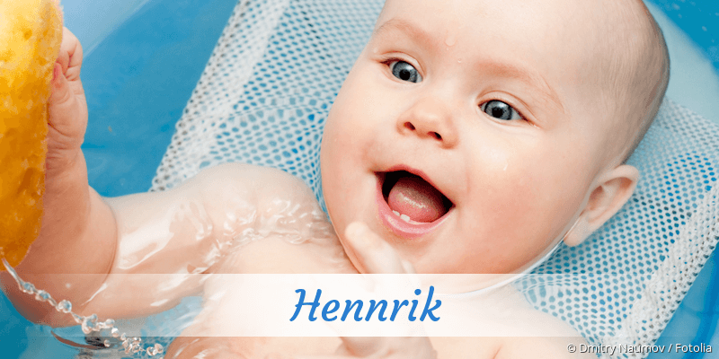 Baby mit Namen Hennrik