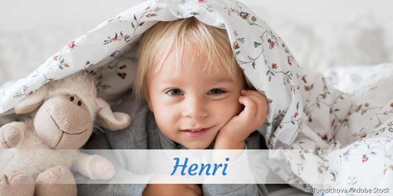 Baby mit Namen Henri