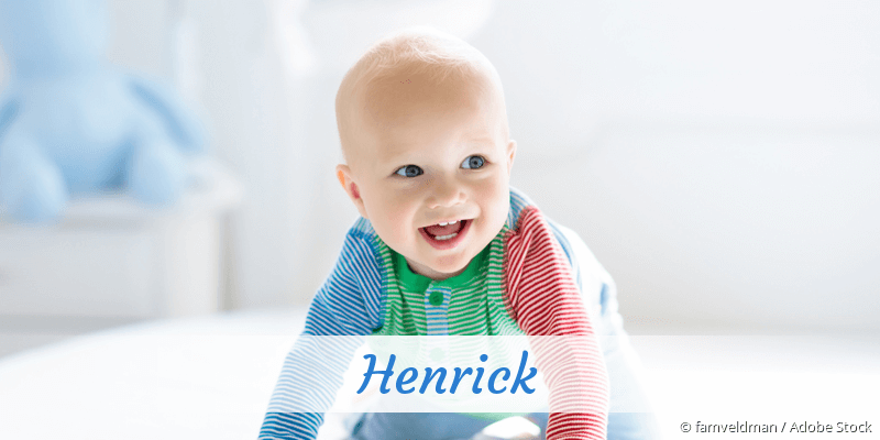 Baby mit Namen Henrick