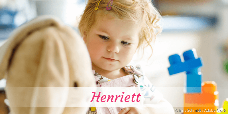 Baby mit Namen Henriett