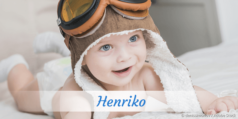 Baby mit Namen Henriko