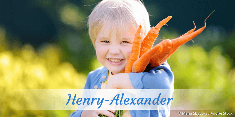 Baby mit Namen Henry-Alexander