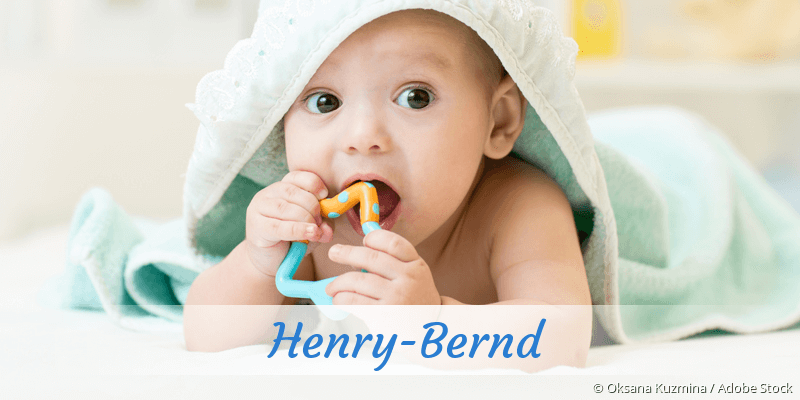 Baby mit Namen Henry-Bernd