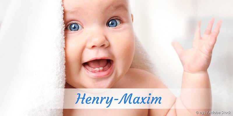 Baby mit Namen Henry-Maxim