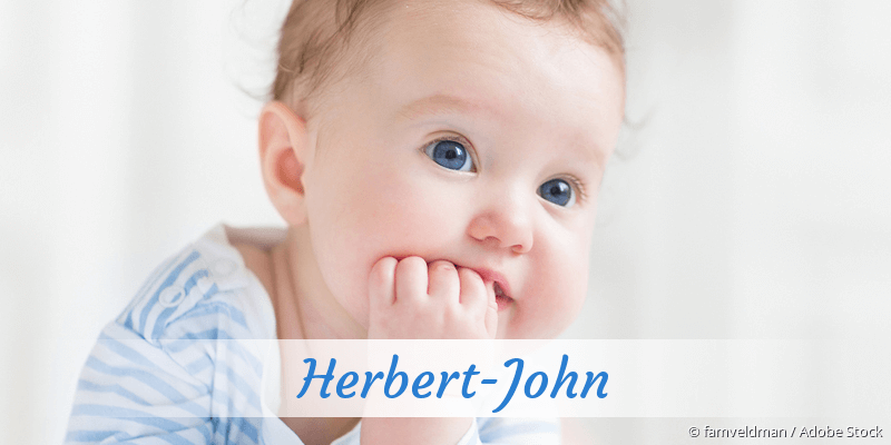 Baby mit Namen Herbert-John