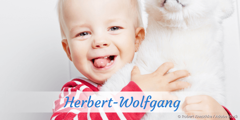 Baby mit Namen Herbert-Wolfgang