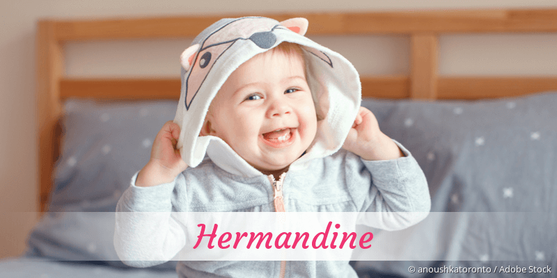 Baby mit Namen Hermandine