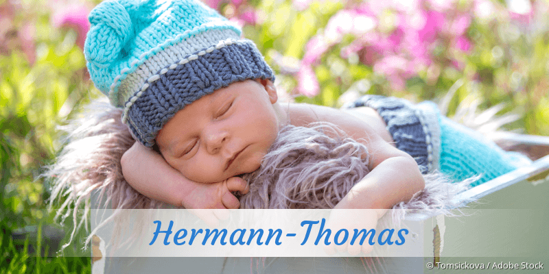 Baby mit Namen Hermann-Thomas