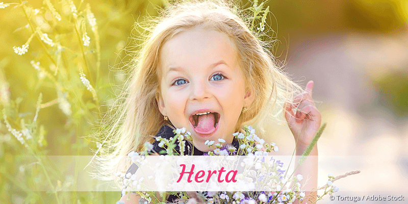 Name Herta als Bild