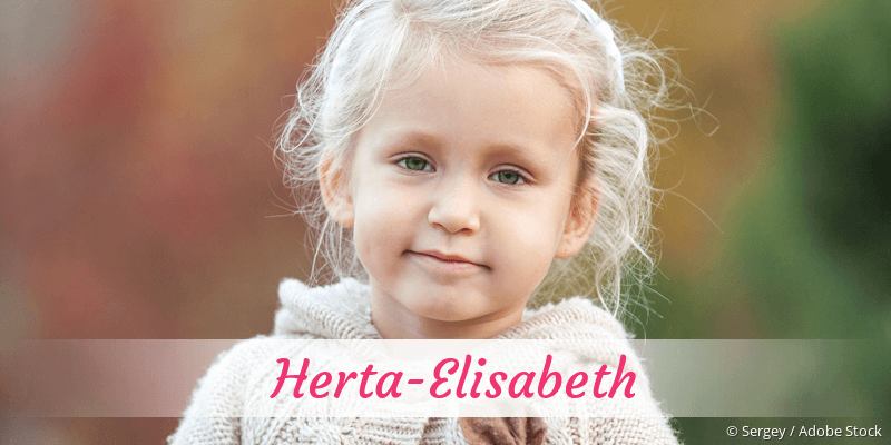 Baby mit Namen Herta-Elisabeth
