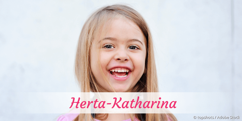 Baby mit Namen Herta-Katharina