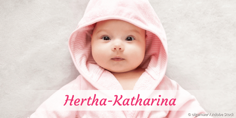 Baby mit Namen Hertha-Katharina