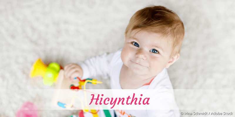 Baby mit Namen Hicynthia
