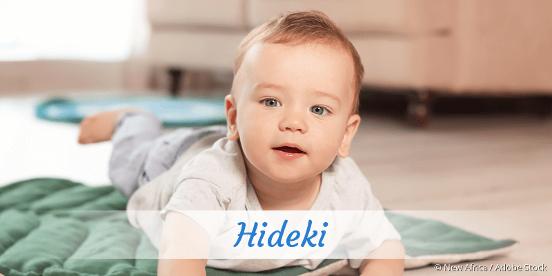 Baby mit Namen Hideki