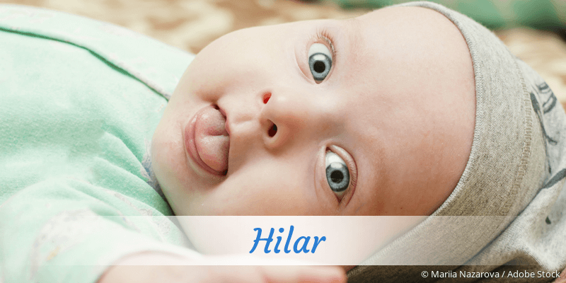 Baby mit Namen Hilar