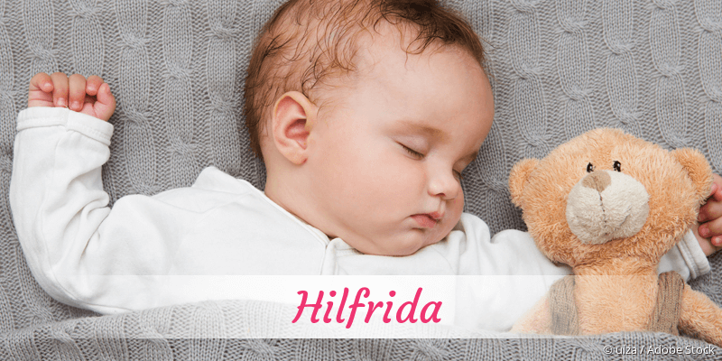 Baby mit Namen Hilfrida