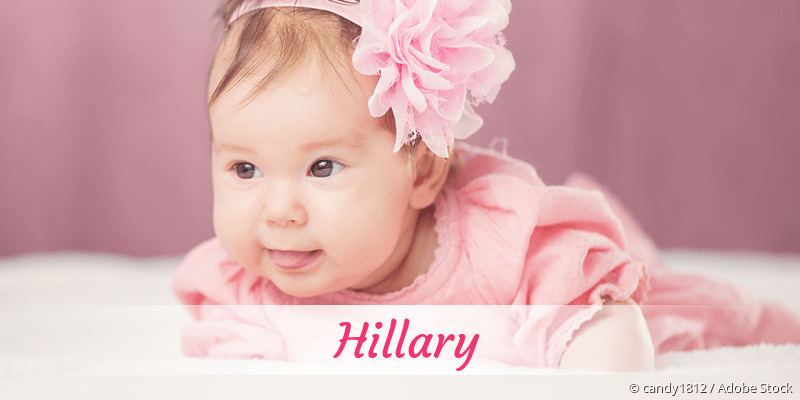Baby mit Namen Hillary