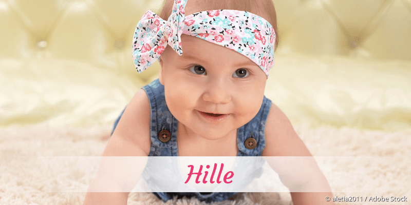 Baby mit Namen Hille