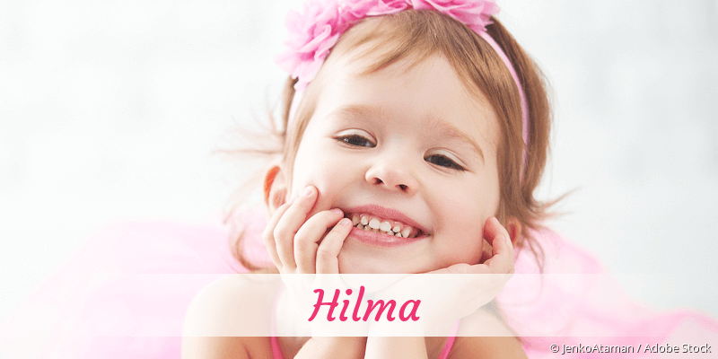 Baby mit Namen Hilma