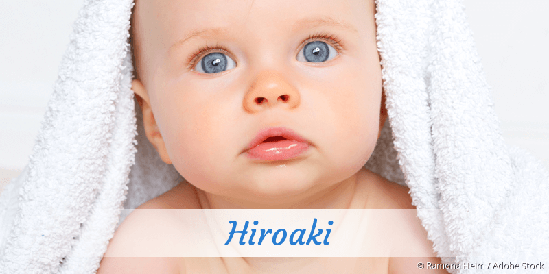 Baby mit Namen Hiroaki