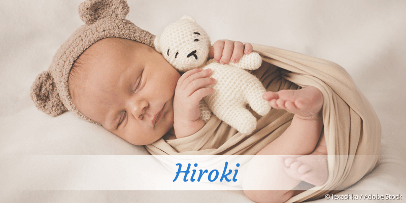 Baby mit Namen Hiroki