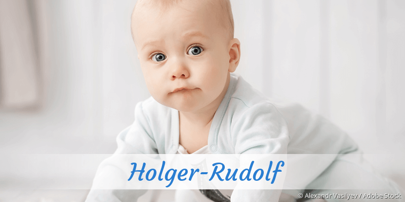 Baby mit Namen Holger-Rudolf
