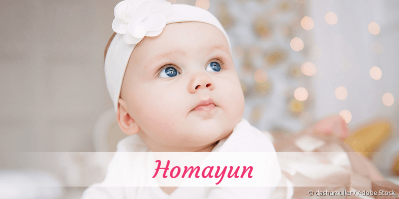 Baby mit Namen Homayun