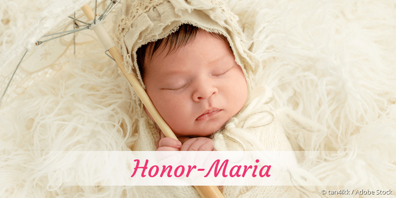 Baby mit Namen Honor-Maria