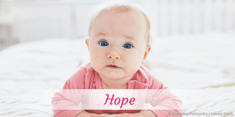 Baby mit Namen Hope