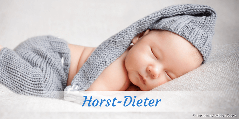 Baby mit Namen Horst-Dieter