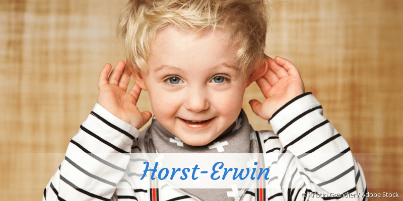 Baby mit Namen Horst-Erwin