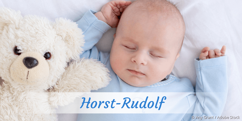 Baby mit Namen Horst-Rudolf
