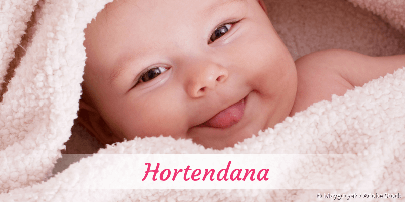 Baby mit Namen Hortendana