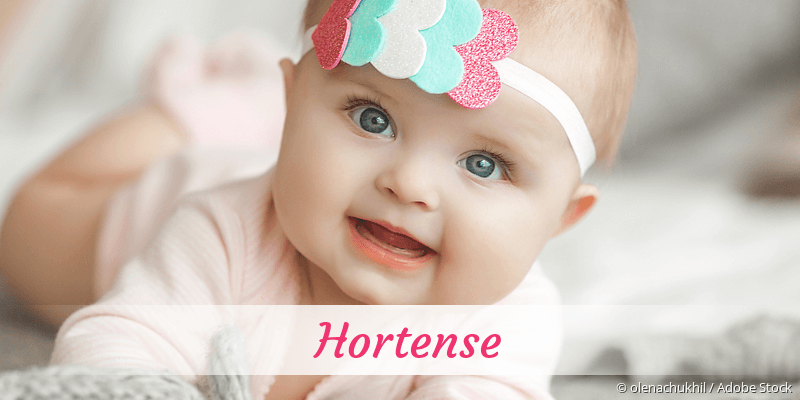 Baby mit Namen Hortense