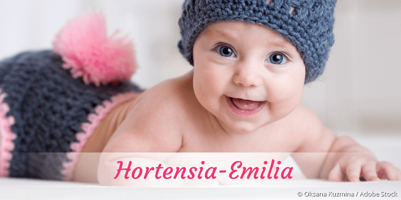 Baby mit Namen Hortensia-Emilia