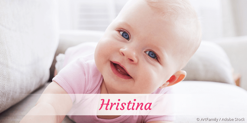 Baby mit Namen Hristina