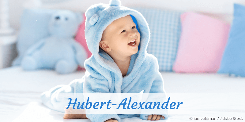 Baby mit Namen Hubert-Alexander