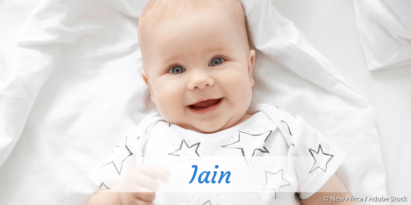 Baby mit Namen Iain