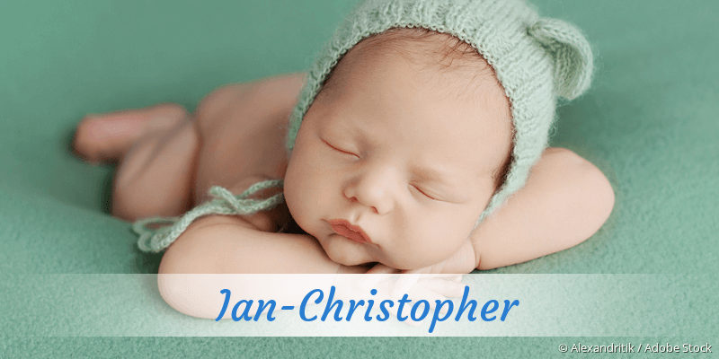 Baby mit Namen Ian-Christopher