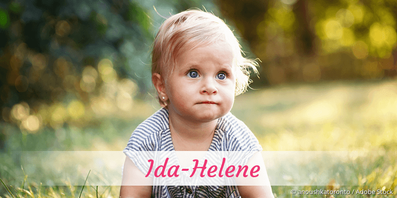 Baby mit Namen Ida-Helene