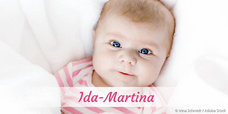 Baby mit Namen Ida-Martina