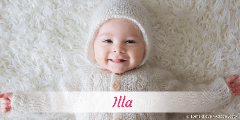 Baby mit Namen Illa