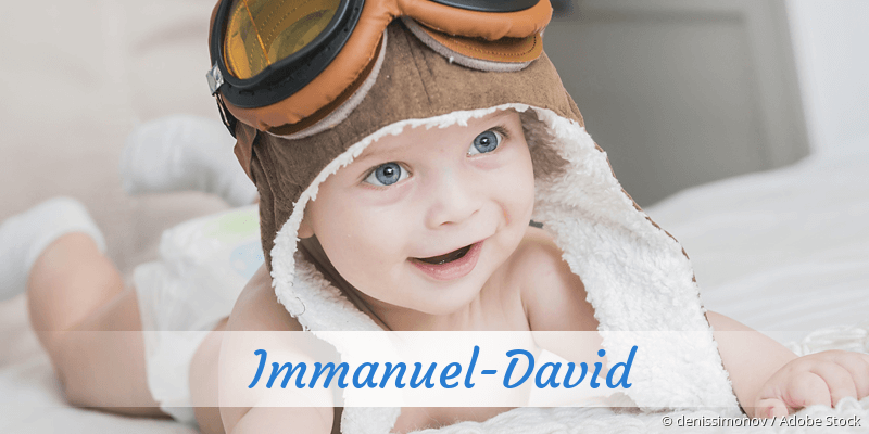 Baby mit Namen Immanuel-David
