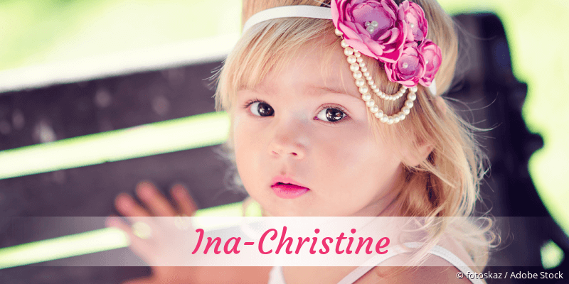 Baby mit Namen Ina-Christine