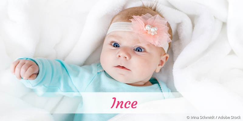 Baby mit Namen Ince