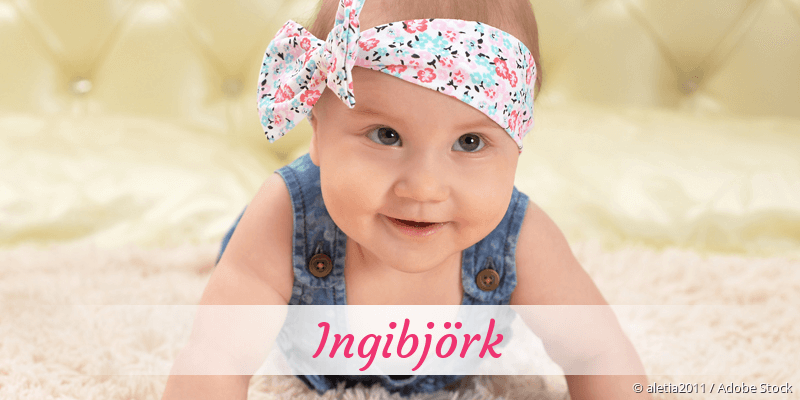 Name Ingibjörk als Bild