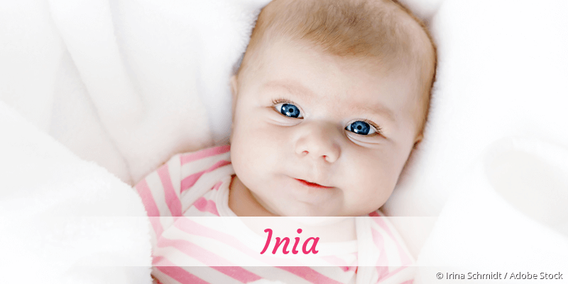 Baby mit Namen Inia