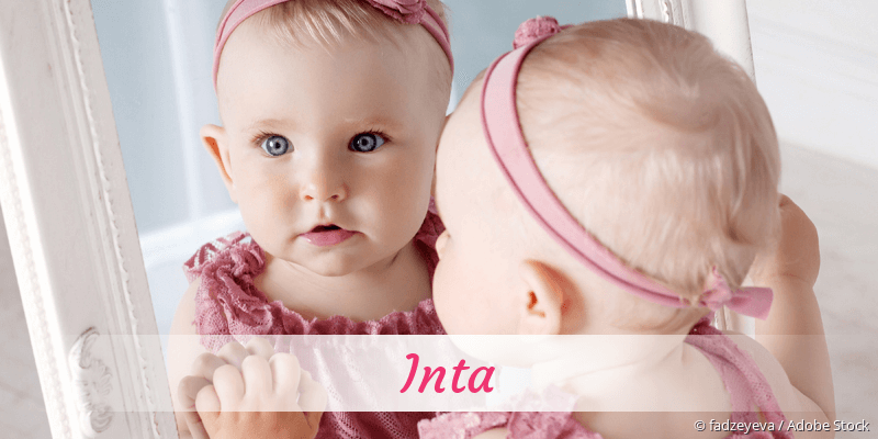 Baby mit Namen Inta