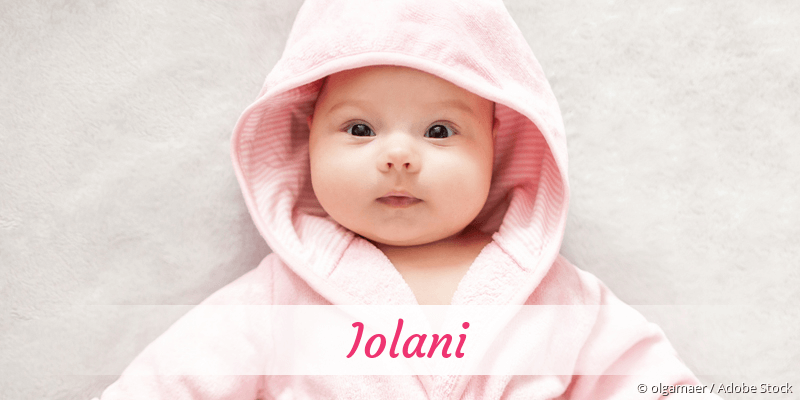 Baby mit Namen Iolani